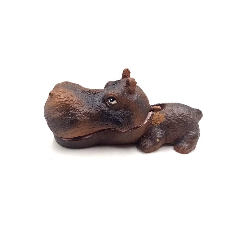 Superdream Frog Air Stone Bubbler Aerating Aquarium Ornament Fish Tunk Decorations (Hippopotamus) - Image 3